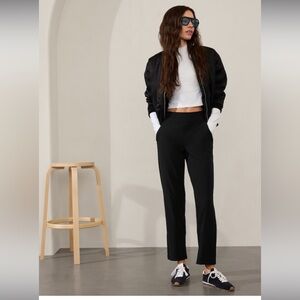Athleta Brooklyn Lined Mid Rise Pant // Black #467191